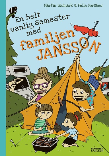 bokomslag En helt vanlig semester med familjen Jansson