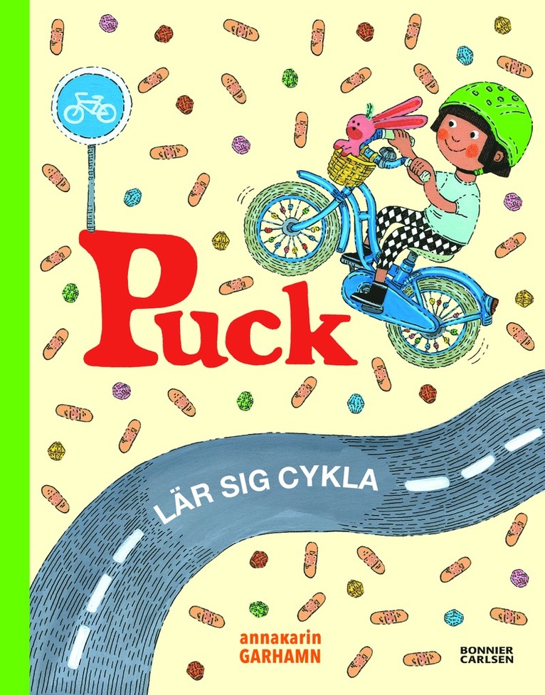 Puck lär sig cykla 1