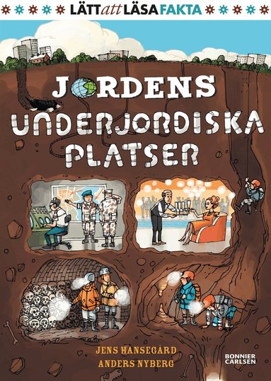 Jens Hansegård - Jordens underjordiska platser, Inbunden