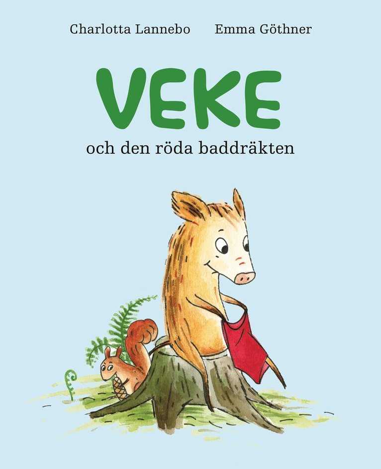 Veke och den röda baddräkten 1