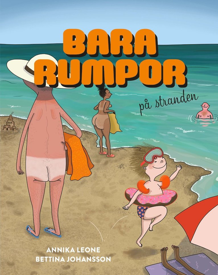 Bara rumpor på stranden 1