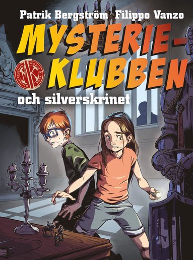 Patrik Bergström - Mysterieklubben och silverskrinet, Inbunden