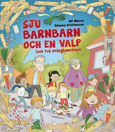 bokomslag Sju barnbarn och en valp (och två dvärghamstrar)