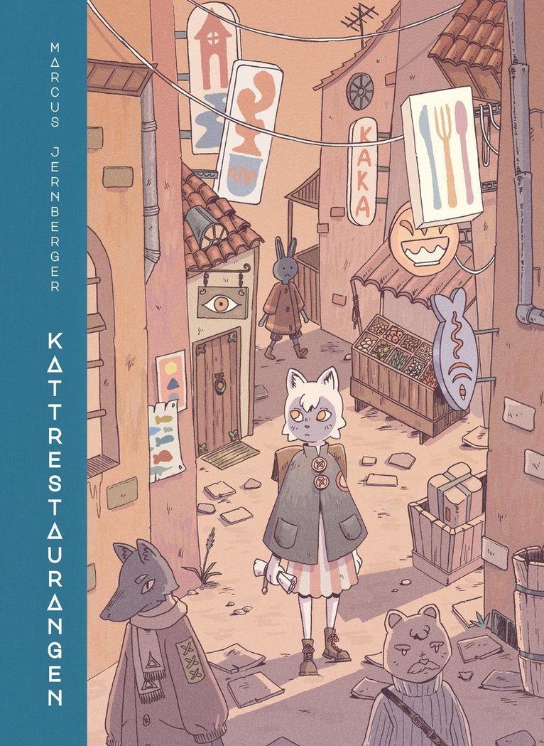 Marcus Jernberger - Kattrestaurangen, Inbunden