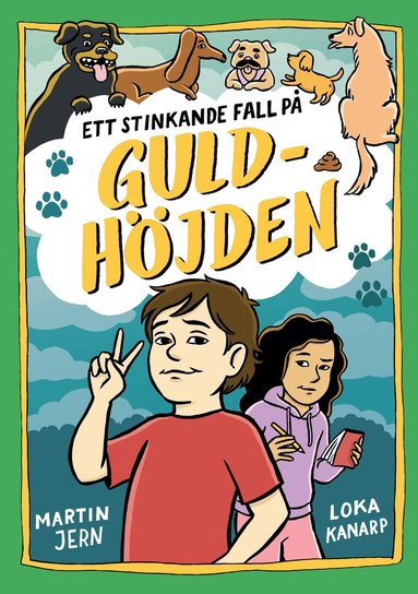 Martin Jern - Ett stinkande fall på Guldhöjden, Inbunden