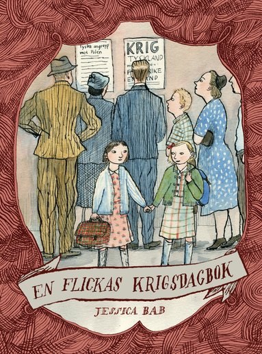 Jessica Bab - En flickas krigsdagbok, Inbunden