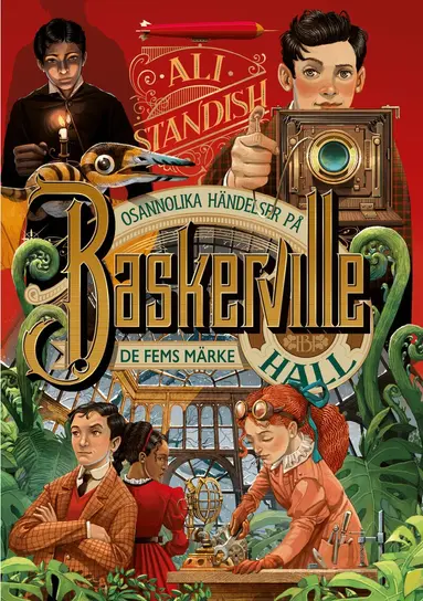 Ali Standish - Osannolika händelser på Baskerville Hall: de fems märke, Inbunden