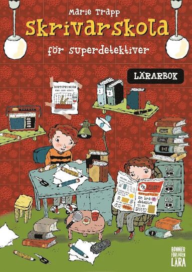 bokomslag Skrivarskola för superdetektiver - Lärarbok