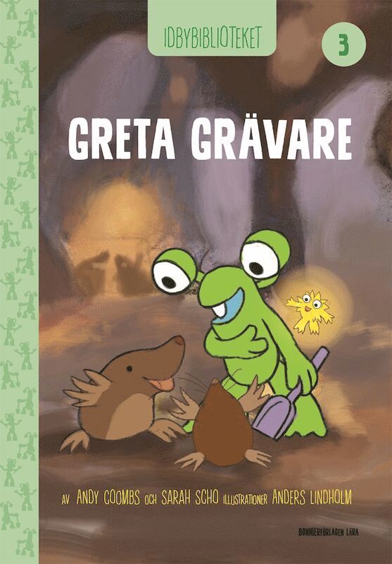 Andy Coombs, Sarah Schofield - Idbybiblioteket - Greta Grävare, Kartonnage