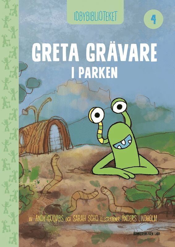 Idbybiblioteket - Greta Grävare i parken 1