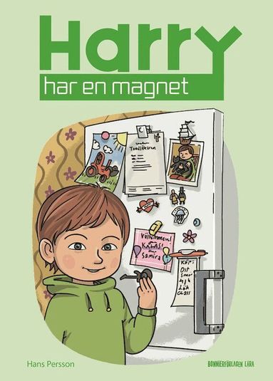 Hans Persson - Harry har en magnet, Kartonnage