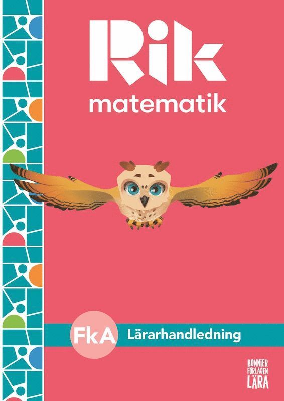 Rik matematik Fk A Lärarhandledning, bok + digitala resurser 1