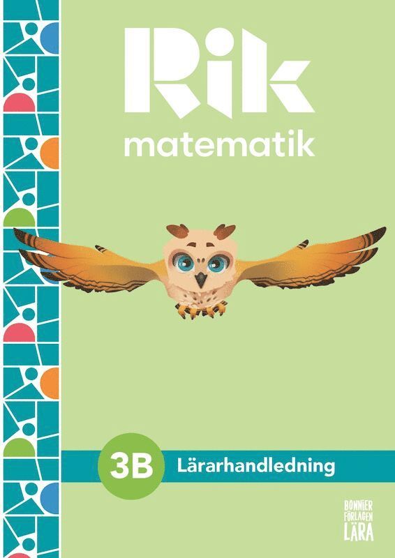 Rik matematik 3 B Lärarhandledning, bok + digitala resurser 1