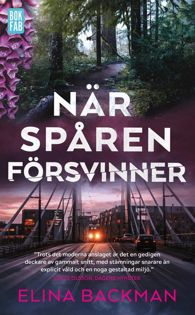 Elina Backman - När spåren försvinner, Pocket