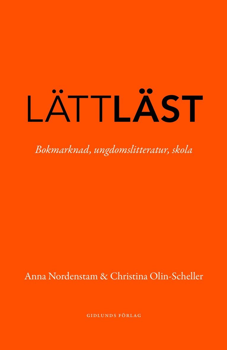 Lättläst : Bokmarknad, ungdomslitteratur, skola 1