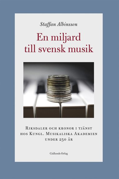 bokomslag En miljard till svensk musik