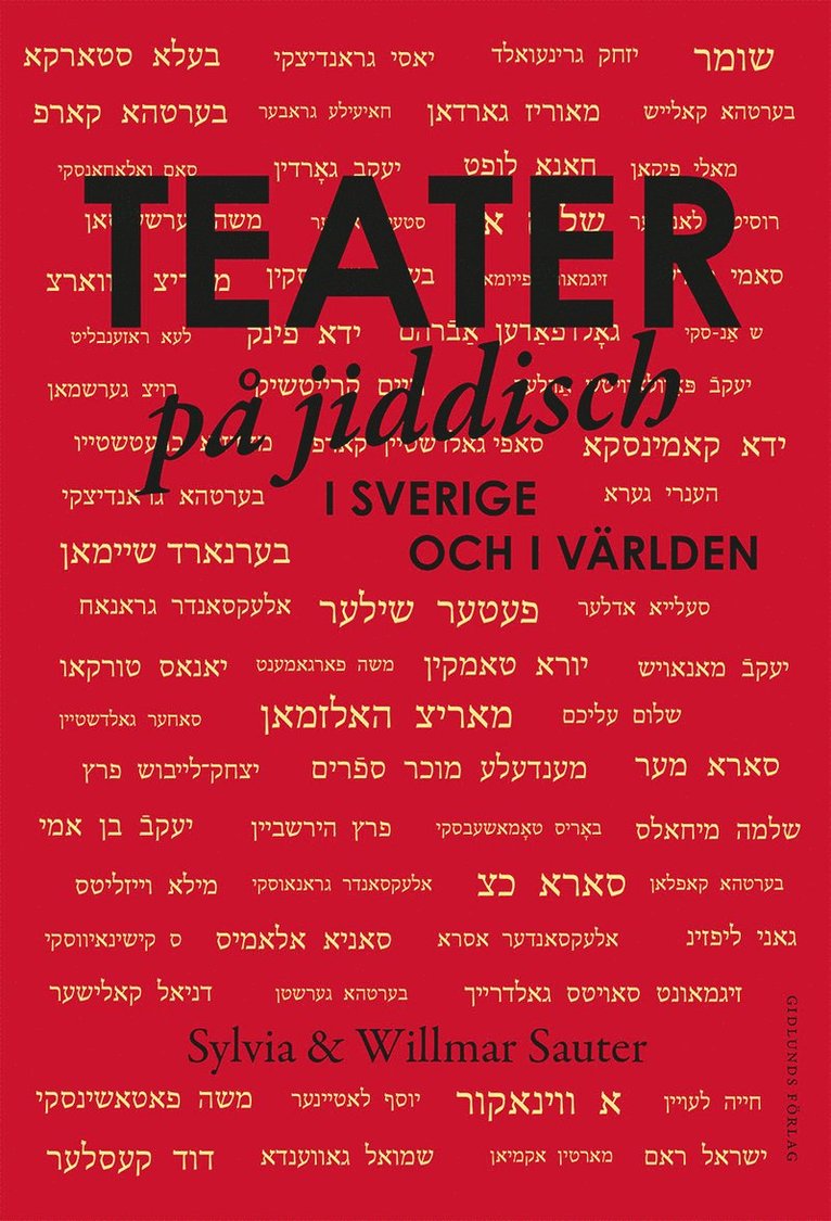 Teater på jiddisch : i Sverige och i världen 1