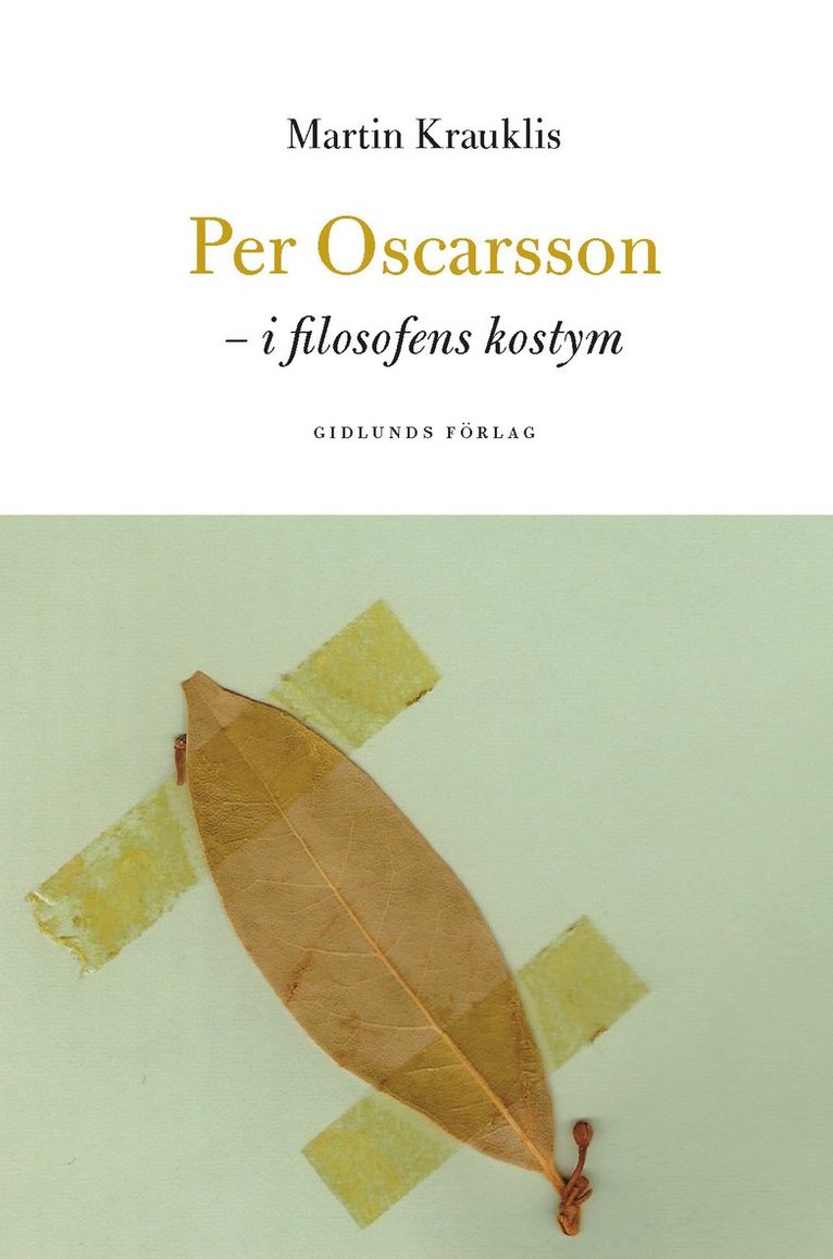 Per Oscarsson : i filosofens kostym 1