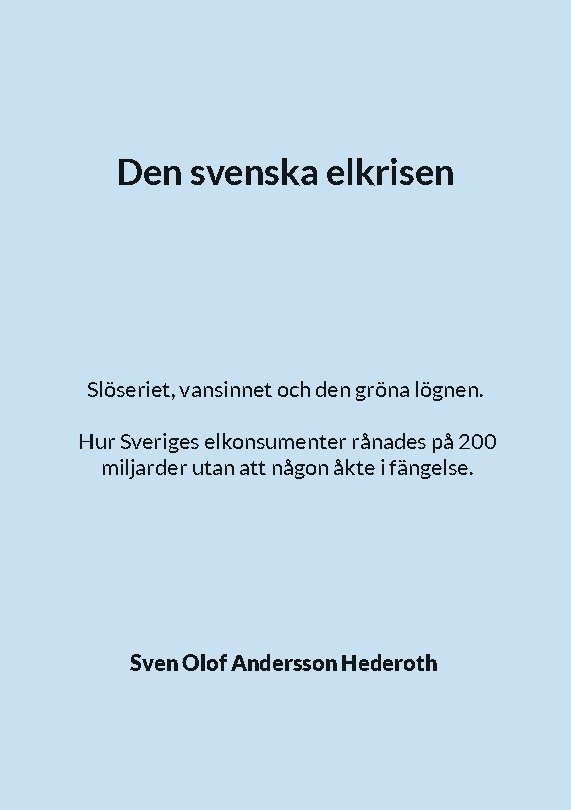 Den svenska elkrisen
