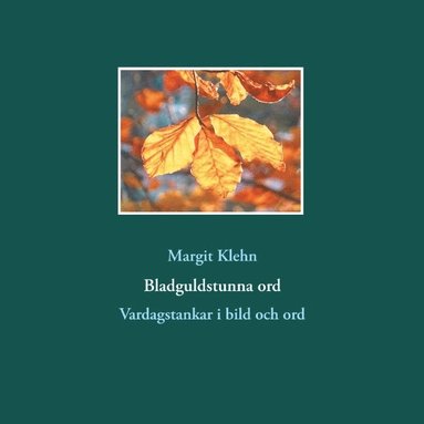 bokomslag Bladguldstunna ord : vardagstankar i bild och ord
