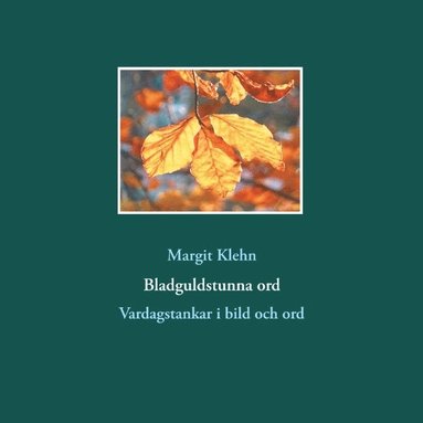 bokomslag Bladguldstunna ord : vardagstankar i bild och ord