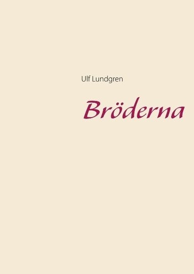 bokomslag Bröderna