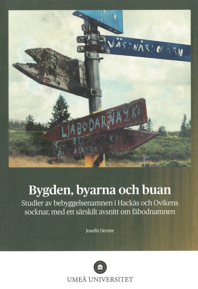 Bygden, byarna och buan 1