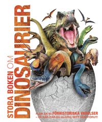 bokomslag Stora boken om dinosaurier