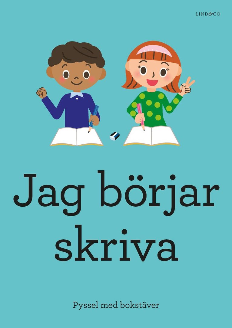 Jag börjar skriva : pyssel med bokstäver 1