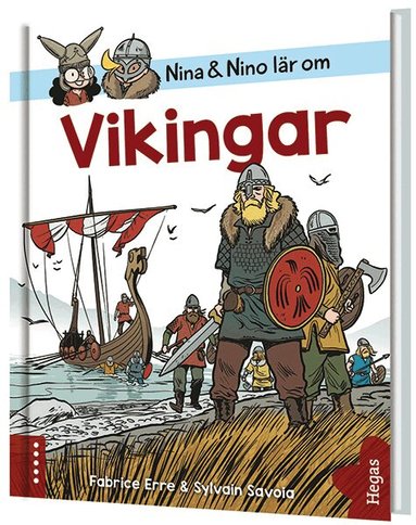 Fabrice Erre - Nina och Nino lär om Vikingar, Inbunden