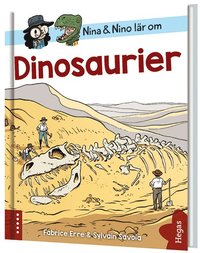 bokomslag Nina och Nino lär om dinosaurier