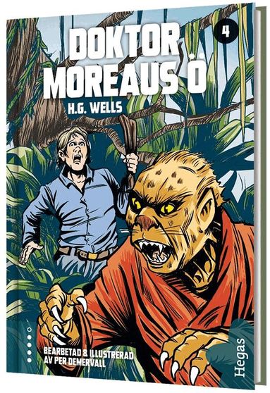 H. G. Wells - Doktor Moreaus ö, Inbunden