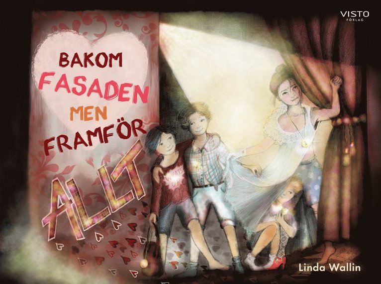 Linda Wallin - Bakom fasaden men framför allt, Inbunden