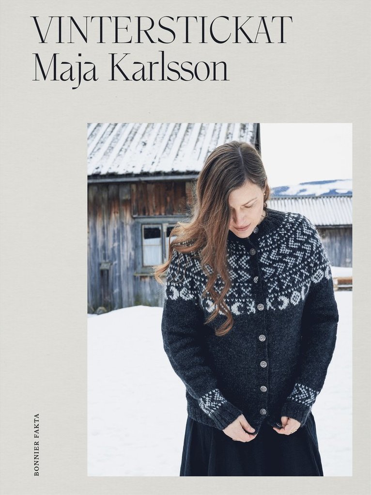 Maja Karlsson - Vinterstickat, Inbunden