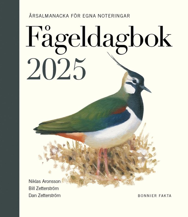 Fågeldagbok 2025 : årsalmanacka för egna noteringar 1