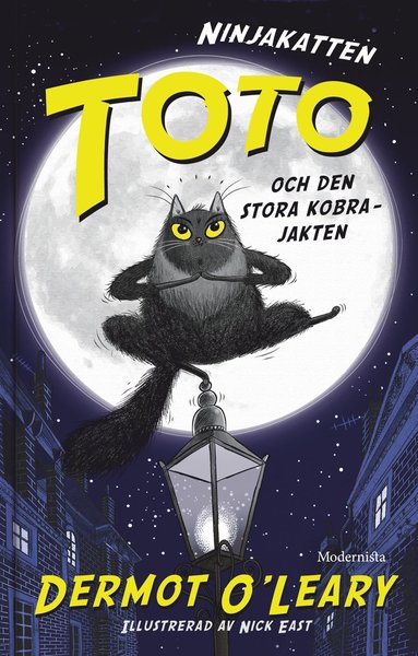 bokomslag Ninjakatten Toto och den stora kobrajakten