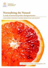 bokomslag Normalizing the natural : a study of menstrual product destigmatization