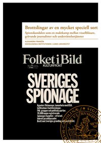 bokomslag Brottslingar av en mycket speciell sort