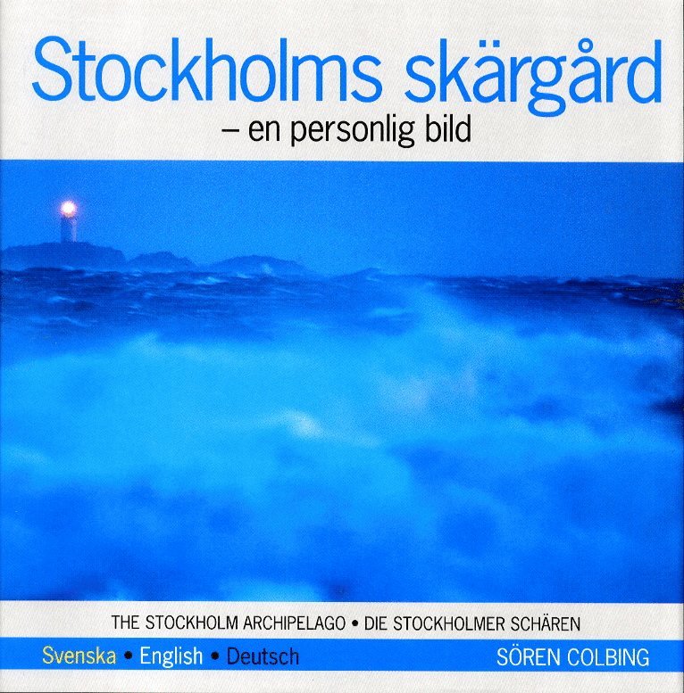 Sören Colbing - Stockholms skärgård, Inbunden