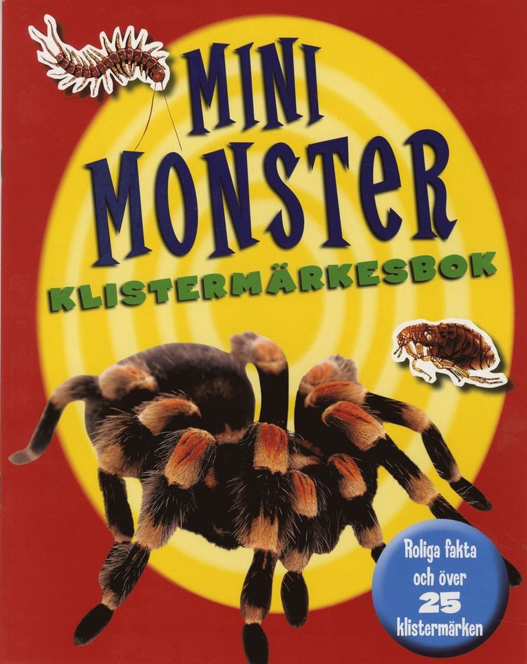Mini monster klistermärkesbok 1