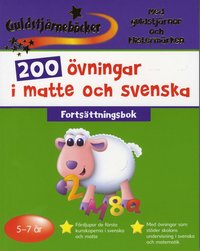 bokomslag 200 övningar i matte och svenska 5-7 år