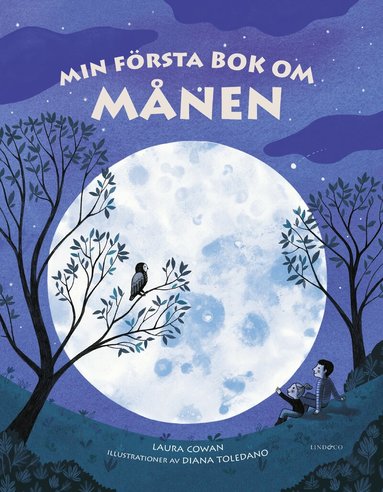Laura Cowan - Min första bok om månen, Kartonnage