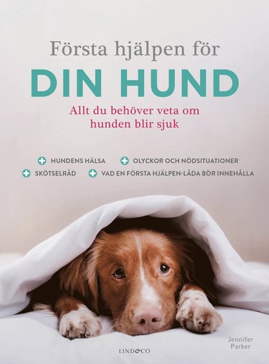 bokomslag Första hjälpen för din hund : allt du behöver veta om hunden blir sjuk