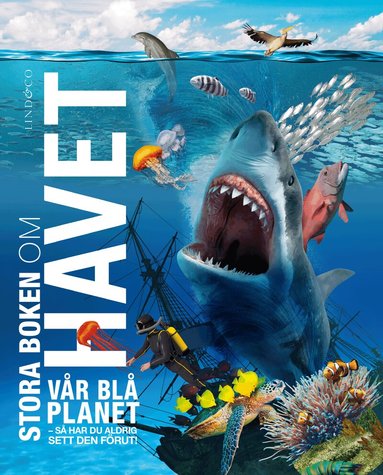 Derek Harvey, Nicola Temple, John Woodward - Stora boken om havet, Inbunden