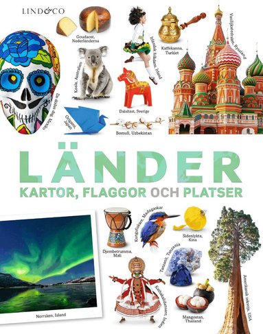 Andrea Mills - Länder, kartor, flaggor och platser, Inbunden