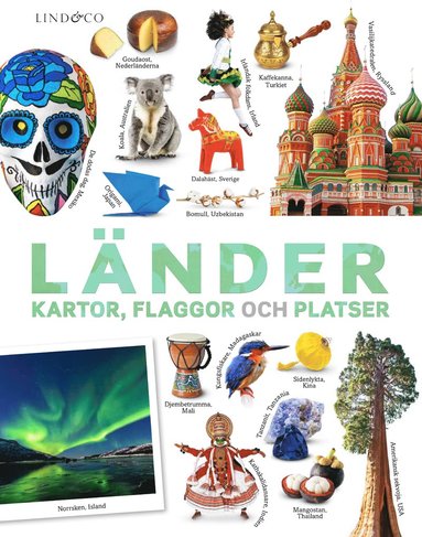 bokomslag Länder, kartor, flaggor och platser