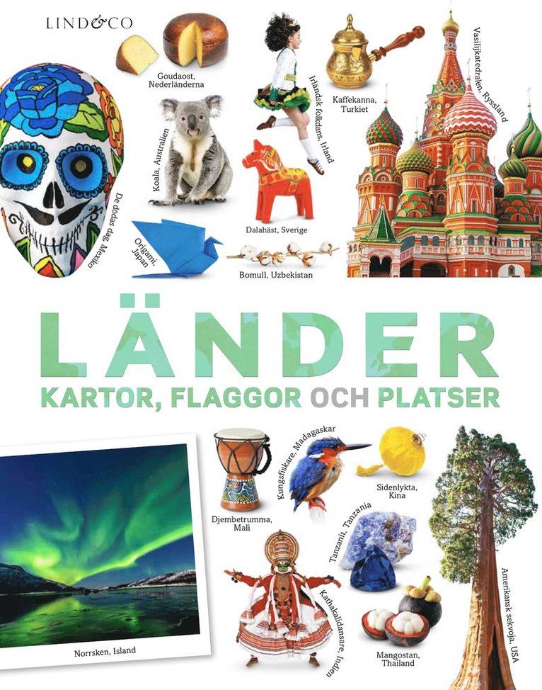 Andrea Mills - Länder, kartor, flaggor och platser, Inbunden