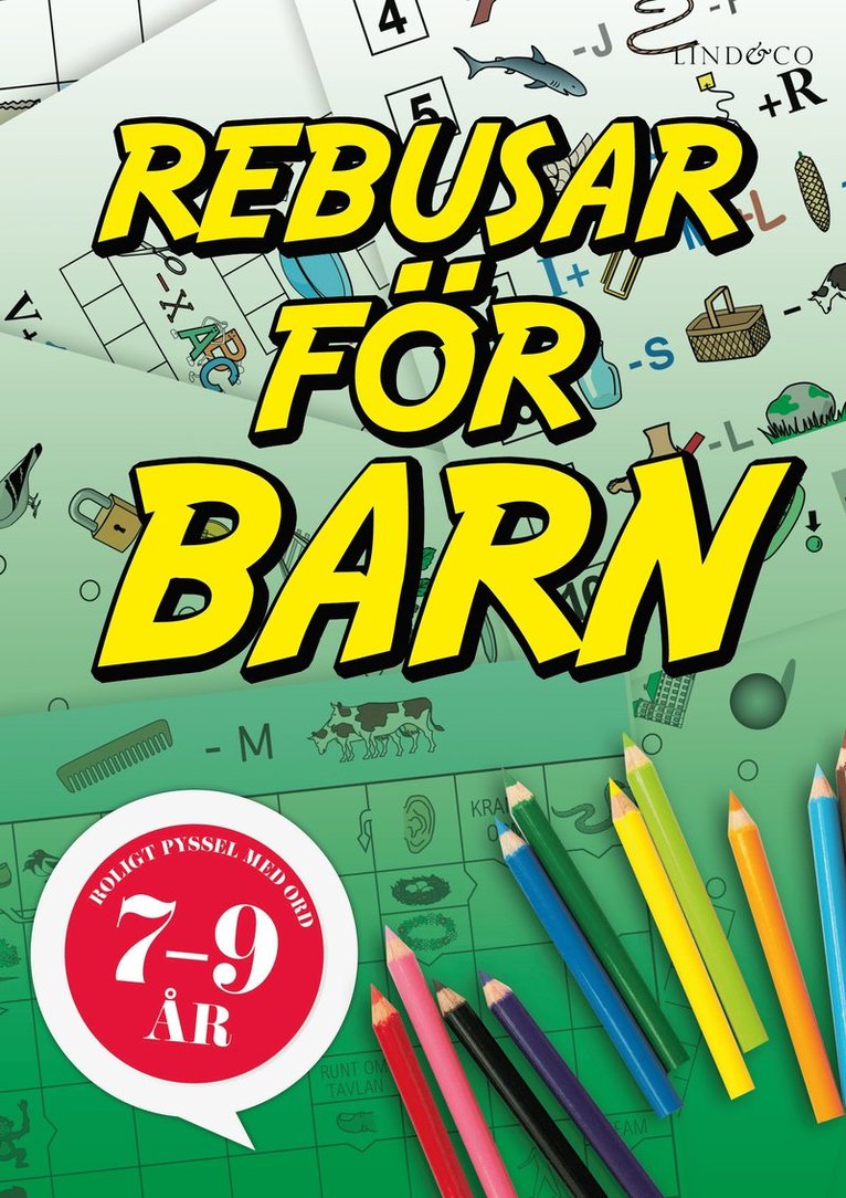 Sten Johnson - Rebusar för barn 7-9 år, Häftad