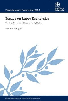 Essays on labor economics : the role of government in labor supply choices 1