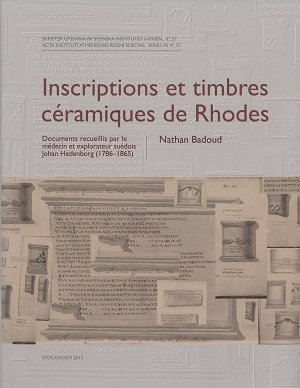 Inscriptions et timbres céramiques de Rhodes 1